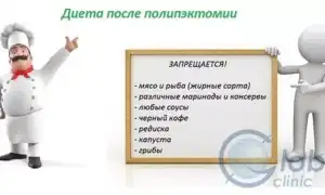 Питание после удаления полипов в кишечнике колоноскопией: рекомендации и меню