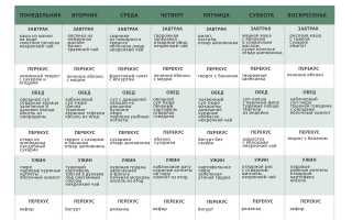 Язва желудка: диета, питание при обострении, меню на неделю с рецептами, разрешенные и запрещенные продукты