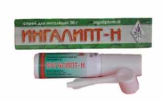 Ингалипт: инструкция