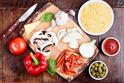 ингредиенты для пиццы