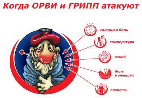 Симптомы ОРВИ